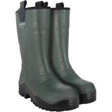 Starline STL-9920M S4 Src Miflonlu Kısa Pu Antistatik Haki Çizme Çelik Burun