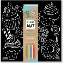 Hype Store Akademi Çocuk Funny Mat (Tebeşirli) Tatlı Tatlı