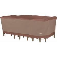 Hype Store Duck Covers Son Derece Suya Dayanıklı 22 cm Dikdörtgen/oval Veranda Masası Sandalye Kılıflı