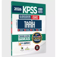 Karakutu Yayınları 2026 Fulllisans Kpss Lisans Tarih Kara Kutu Ösym Çıkmış Soru Bankası Son 15 Yıl(Sadece Lisans)