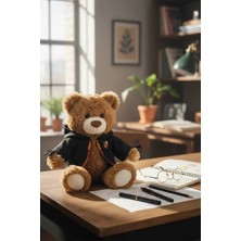 Miniso Harry Potter Lisanslı 25 cm Okul Serisi Ayı Figürlü Yumuşak