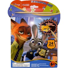 Miniso Disney Lisanslı Zootropolis Koleksiyonu Kazıma Boyama Seti
