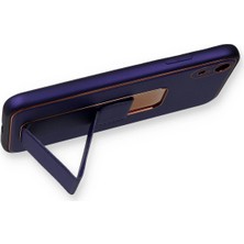 isiltikidsmoda Newface iPhone Xr Kılıf Coco Deri Standlı Kapak - Mor