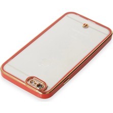 isiltikidsmoda Newface iPhone 6 Kılıf Liva Lens Silikon - Kırmızı