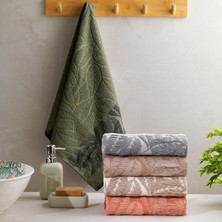 Schafer Home Adore Jakarlı Havlu 70X140 cm 1 Parça-Yeşil