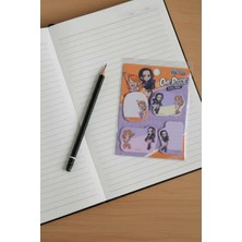 Miniso One Piece Koleksiyonu Mini Figür Yapışkan Not Seti (4 Parça)