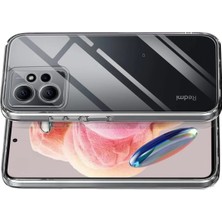 Epilons Redmi Note 12 4g Kılıf Lüx Şeffaf Silikon