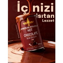 Airobazar American Monarch 300g Pudralı Sıcak Çikolata - Yoğun Lezzetli Gurme Hot Chocolate Metal Kutu
