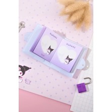 Miniso Kuromi Sweet Factory Koleksiyonu Mini Kilit Defteri (80 Yaprak)