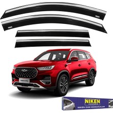 Btl Otomotiv Chery Tiggo 8 Pro Cam Rüzgarlığı Kromlu 2018+