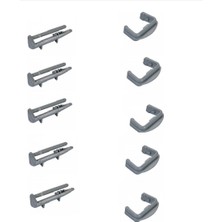 Çınaroğlu Ticaret Beko Dsn 2502 x Bulaşık Makinesi Üst Sepet Ray Kapağı Tutucu Stoper Pimi (10 Adet)