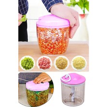 Feyza Design Pratik Ipli El Rondosu, 5 Bıçaklı, Doğrayıcı ve Çek Bırak Özelliği