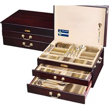 Gürtuz 304 Paslanmaz Çelik Çeyiz Sandığı 18/10 Gold Seri