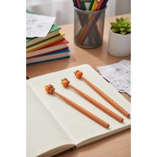 Miniso Mutlu Fırın Serisi Sallanır Jel Kalem (0,5 Mm, Siyah) (3 Çeşitli Model)