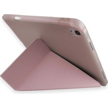 isiltikidsmoda Newface Huawei Honor Pad 9 Kılıf Kalemlikli Mars Tablet Kılıfı - Rose Gold