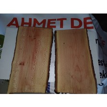 Feyza Design Doğal Çınar Ağacı Tablası Çift Set, Dekoratif ve Şık Tasarım