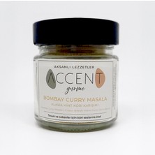 Accent Gurme Bombay Curry Masala (Klasik Hint Köri KARIŞIMI)-90GR (Cam Kavanoz)
