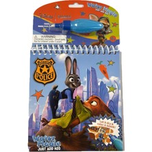 Miniso Disney Zootropolis Lisanslı Sihirli Mürekkepli Boyama Kitabı