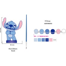Miniso Disney Lilo & Stitch Lisanslı Parti Serisi 3D Figür Boyama Seti