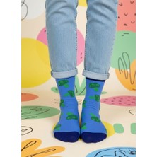 Baff Brokoli  Desenli Çorap 39-42