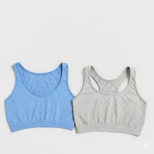 Arda Ege 2’li Kadın Askılı Pedsiz Full Esnek Büstiyer