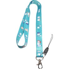 Stormistoretr 42 cm Diş Hekimi Boyun İpi Telefon Askısı 1 Adet Canlı Renklerde