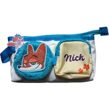 Miniso Disney Zootropolis Lisanslı Çok Bölmeli Kalemlik (Nick)