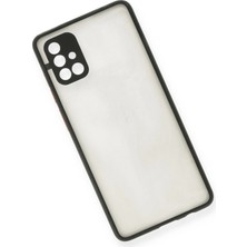 isiltikidsmoda Newface Samsung Galaxy A71 Kılıf Montreal Silikon Kapak - Siyah