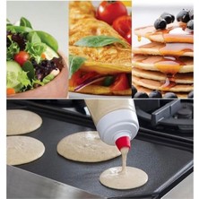 Feyza Design 1000 ml El Hamuru Karıştırma Şişesi Ölçü Işaretli ve Dayanıklı