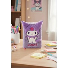 Miniso Sanrio Lisanslı Kuromi Koleksiyonu A5 3D Peluş Defter (80 Yaprak)