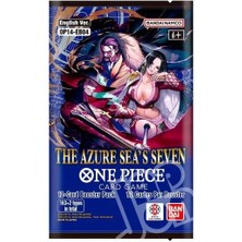 Bandai One Pıece Tradıng Card Game Op-14 The Azure Seas Seven Booster Paketi -Ingilizce
