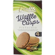 Conitta Waffle Crisps Antep Fıstıklı Sütlü Çikolatalı Gofret 100 Gr. (1 Paket)