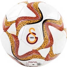 Galatasaray Yeni Koleksiyon Wave Serisi Lisanslı 32 Panel Dikişli 5 Numaralı Parlak Futbol Topu