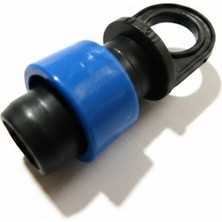 Sunstream 20 mm Damla Sulama Yassı Boru Kör Tapa - 50 Adet - Sızdırmaz Kilitli Tasarım