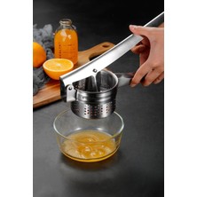 Feyza Design Çelik 9 cm Patates Ezici ve Meyve Sıkacağı, Püre ve Pres Araçları