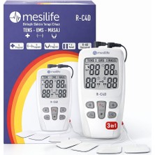 Mesilife Tens Ems Masaj Cihazı Dijital Elektro Terapi Ağrı Rahatlatma 3-In-1