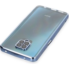 isiltikidsmoda Newface Xiaomi Redmi Note 9 Pro Kılıf Razer Lensli Silikon - Açık Mavi