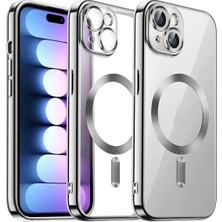 isiltikidsmoda Newface iPhone 15 Kılıf Kross Magneticsafe Kapak - Titan Gri