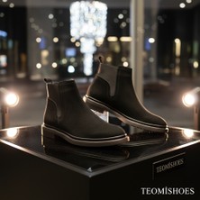 By Barretti Siyah Süet Erkek Bot Çizme