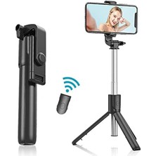 Uzaktan Kumandalı Tripod Özellikli Selfie Çubuğu
