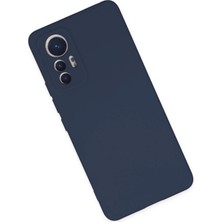 isiltikidsmoda Newface Xiaomi Mi 12 Lite Kılıf Nano Içi Kadife Silikon - Lacivert