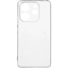 isiltikidsmoda Newface Xiaomi Redmi Note 14 4g Kılıf Lüx Şeffaf Silikon