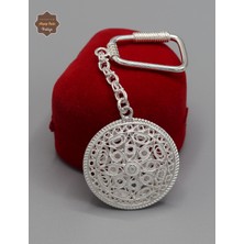 Midyat Nurtaş Gümüş Yıldız Model 925 Ayar Gümüş Telkari Anahtarlık 201025140