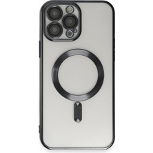 isiltikidsmoda Newface iPhone 15 Pro Kılıf Kross Magneticsafe Kapak - Siyah