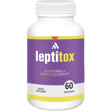 Leptitox Kadın Erkek Yaza Hazırlık Vücut Estetik Takviyesi 60 Kapsül