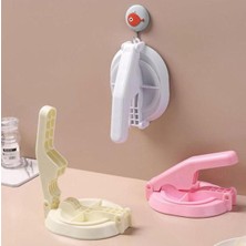 Feyza Design Krem Renkli Plastik Hamur ve Köfte Kesme Makinası, Pratik ve Kullanışlı