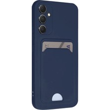 isiltikidsmoda Newface Samsung Galaxy A16 5g Kılıf Kelvin Kartvizitli Silikon - Lacivert