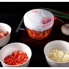 Feyza Design Pratik 3 Bıçaklı Ipli Hazneli El Rende Doğrayıcı