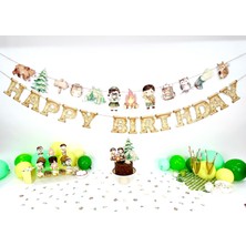 Fluparty Scout Camp - Minik İzci Temalı Figürlü Banner