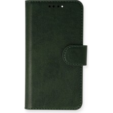 isiltikidsmoda Newface iPhone 13 Mini Kılıf Trend S Plus Kapaklı Kılıf - Yeşil